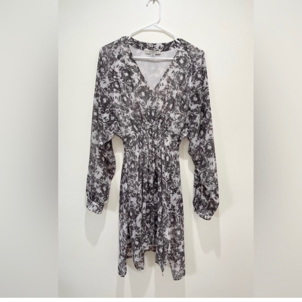 ALL Saints Grey Nichola Rosa Dress S